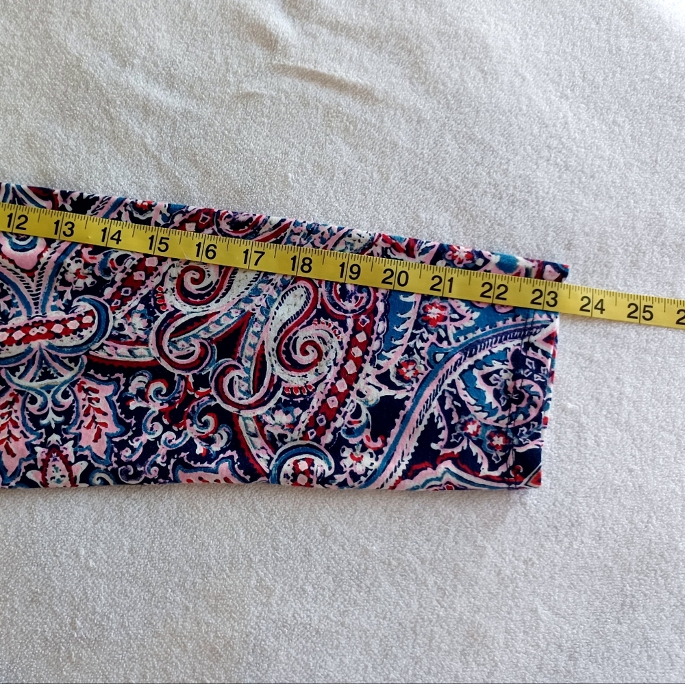 Talbots Crewneck Tee - Scrolling Paisley, Size XLp - Picture 14 of 16